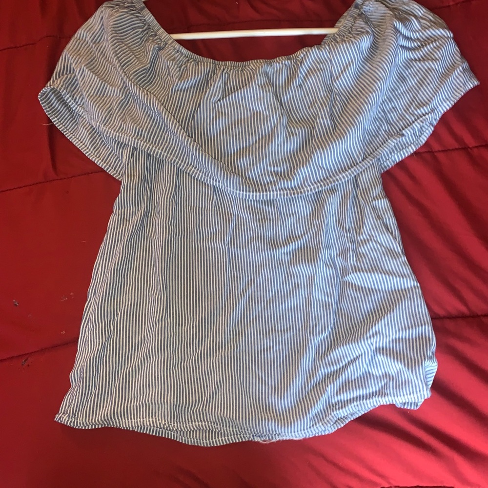 Ivy + Main off the shoulder tshirt.